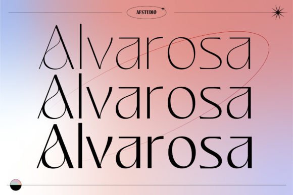 Alvarosa: A Stylish Serif for Modern Design