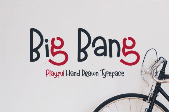 Big Bang: A Playful Font for Creative Expression