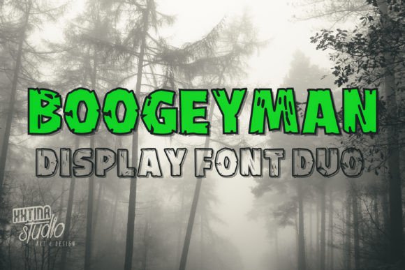 Boogeyman: A Unique Horror Display Font