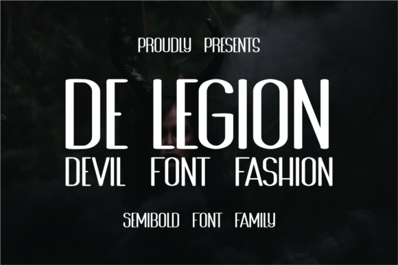 De Legion Devil: A Bold Statement in Typography