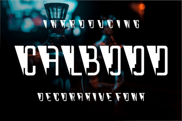 Discover the Power of Calbood: A Unique Display Font for Creative Expression