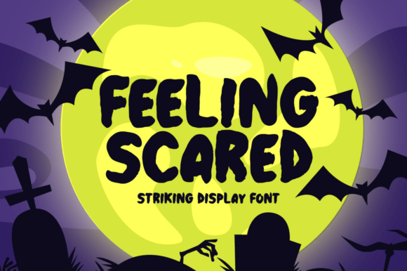 Feeling Scared: A Creepy Display Font for Halloween