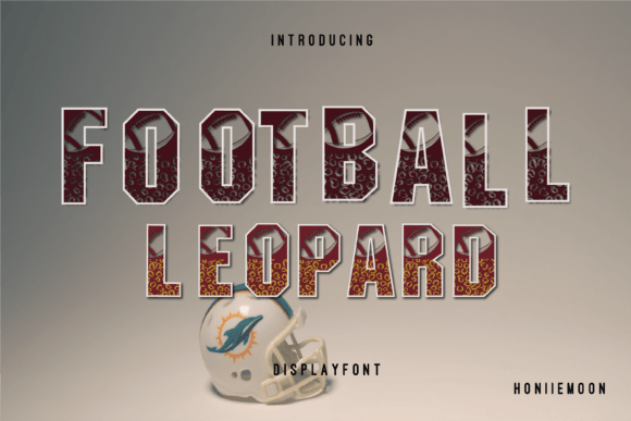 Football Leopard: A Bold Font for Creative Workflows