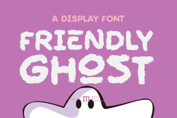Friendly Ghost: A Spooky Font That Stands Out