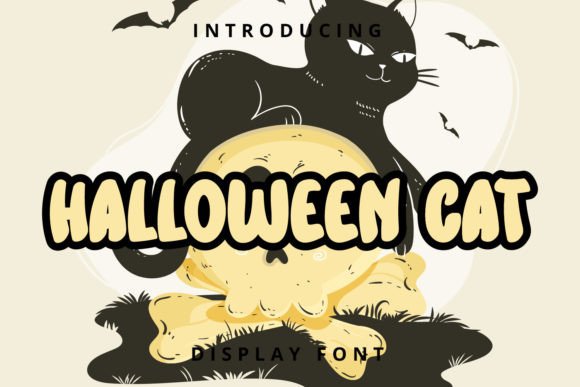 Halloween Cat: A Friendly Font for All Occasions