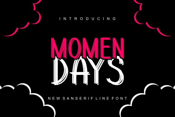 Momendays: A Modern Display Font for Strategic Design Choices