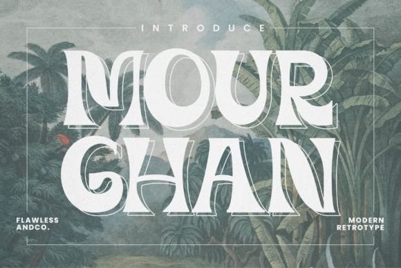 Mourghan: A Modern Display Font
