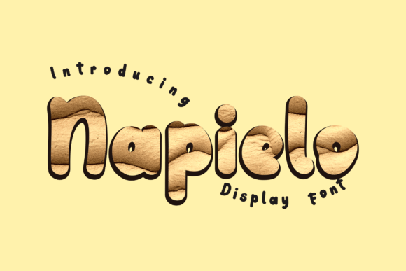 Napielo: A Whimsical Font for Creative Expression