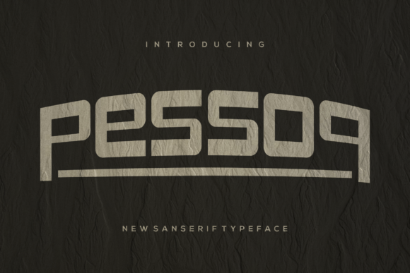 Pessoq: A Modern Display Font for Creative and Professional Projects