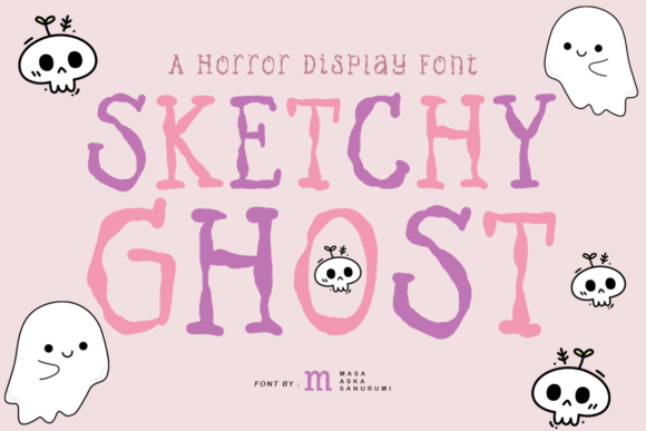 Sketchy Ghost: A Spooky Font for Bold Designs
