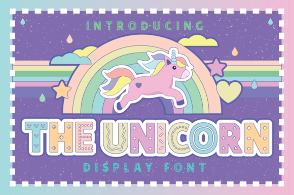 The Unicorn: A Whimsical Font for Magical Designs
