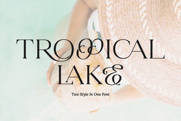 Tropical Lake: Beautiful Letter Combinations